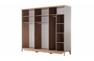 Шкаф платяной 6-и дверный Алвис (ALVIS) ALVIS-34