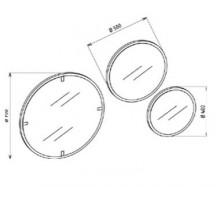 Зеркало для Буфет Палвин PALV-11
