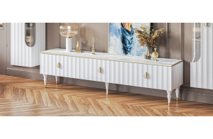 Тумба под ТВ Лоренсо МН-043-06 белая